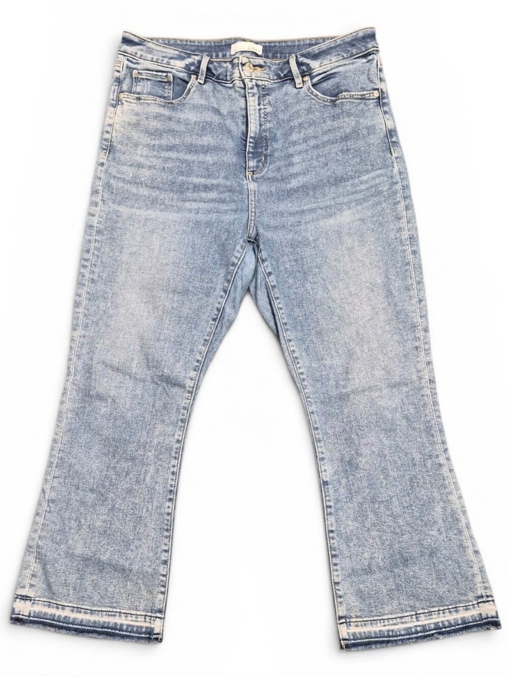 LOFT High Rise Curvey Kick Crop Jeans - Size 12
